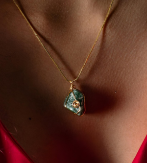 ターコイズ・ペンダントネックレス